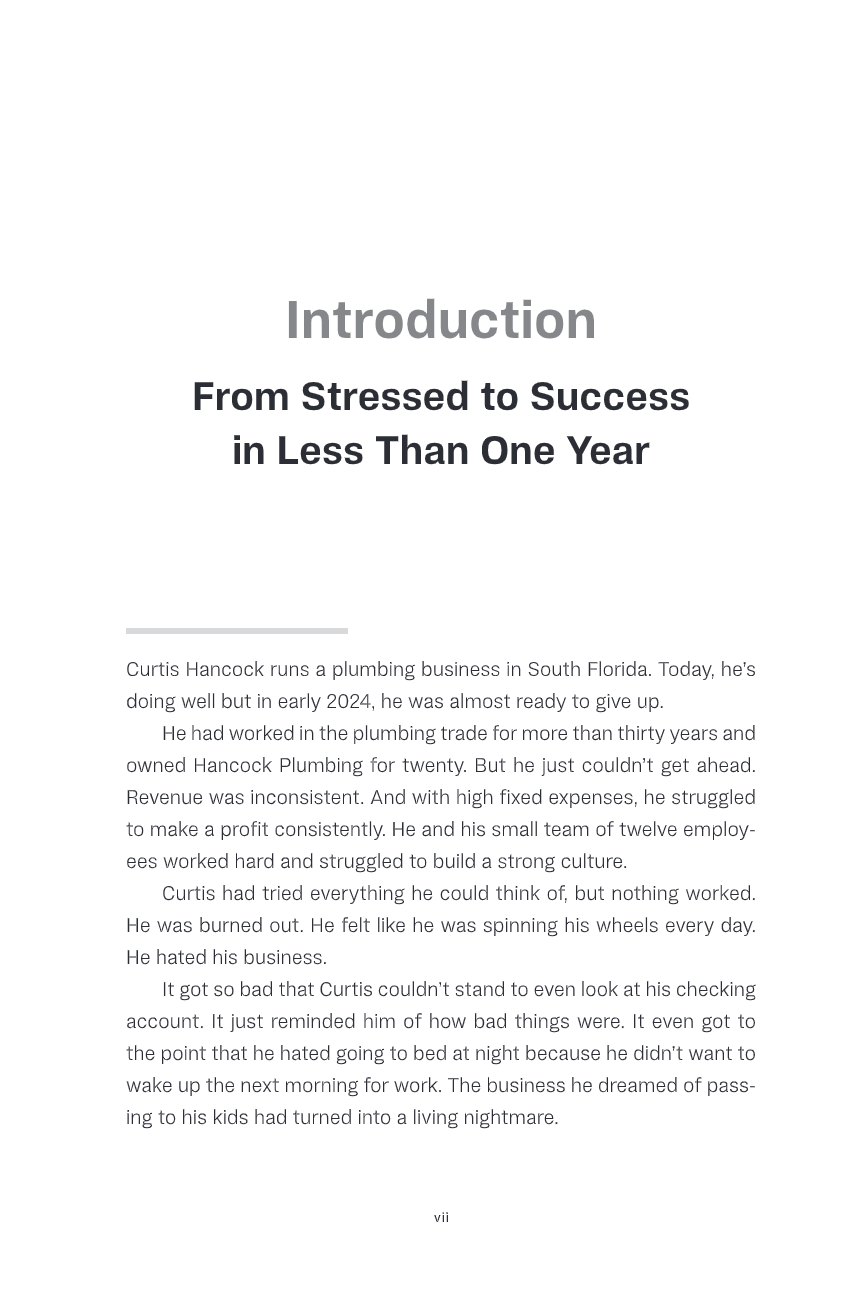 Real page from Built to Run